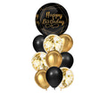 Elegant Black&Gold Celebration Bouquet