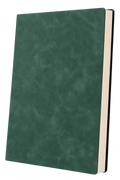 NB2005GN Classic Forest Green B5 Leather Cover Notebook