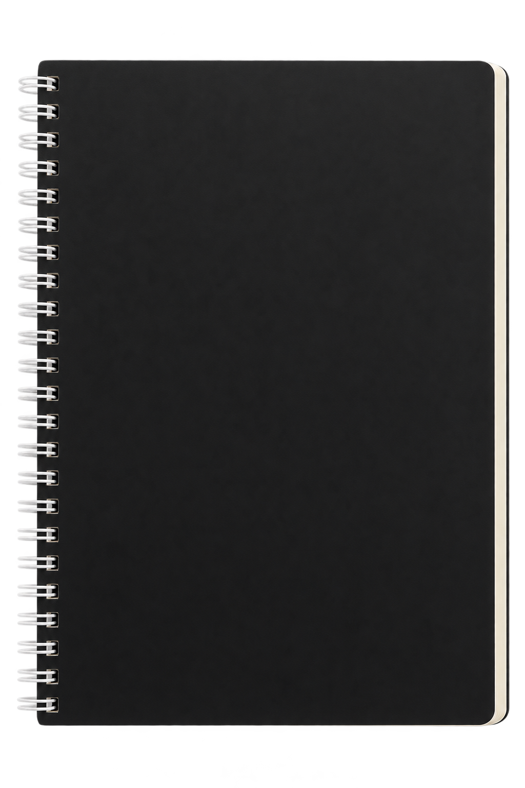 NB2004 Classic Black B5 Spiral Notebook