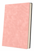 NB1005PK Classic Blush Pink A5 Leather Cover Notebook