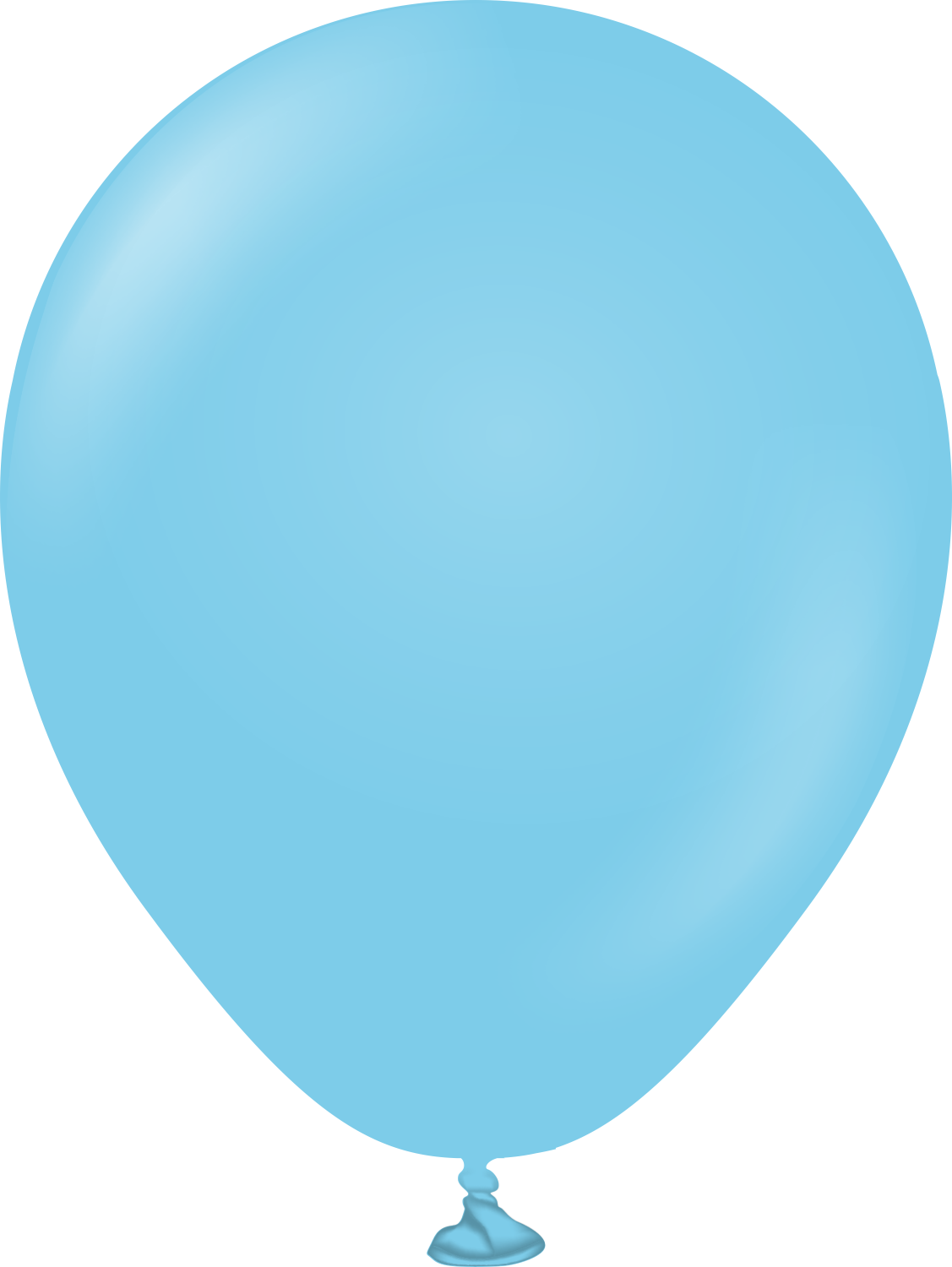 12 inch Latex Balloon-Baby Blue(With Helium)