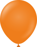 12 inch Latex Balloon-Orange(With Helium)