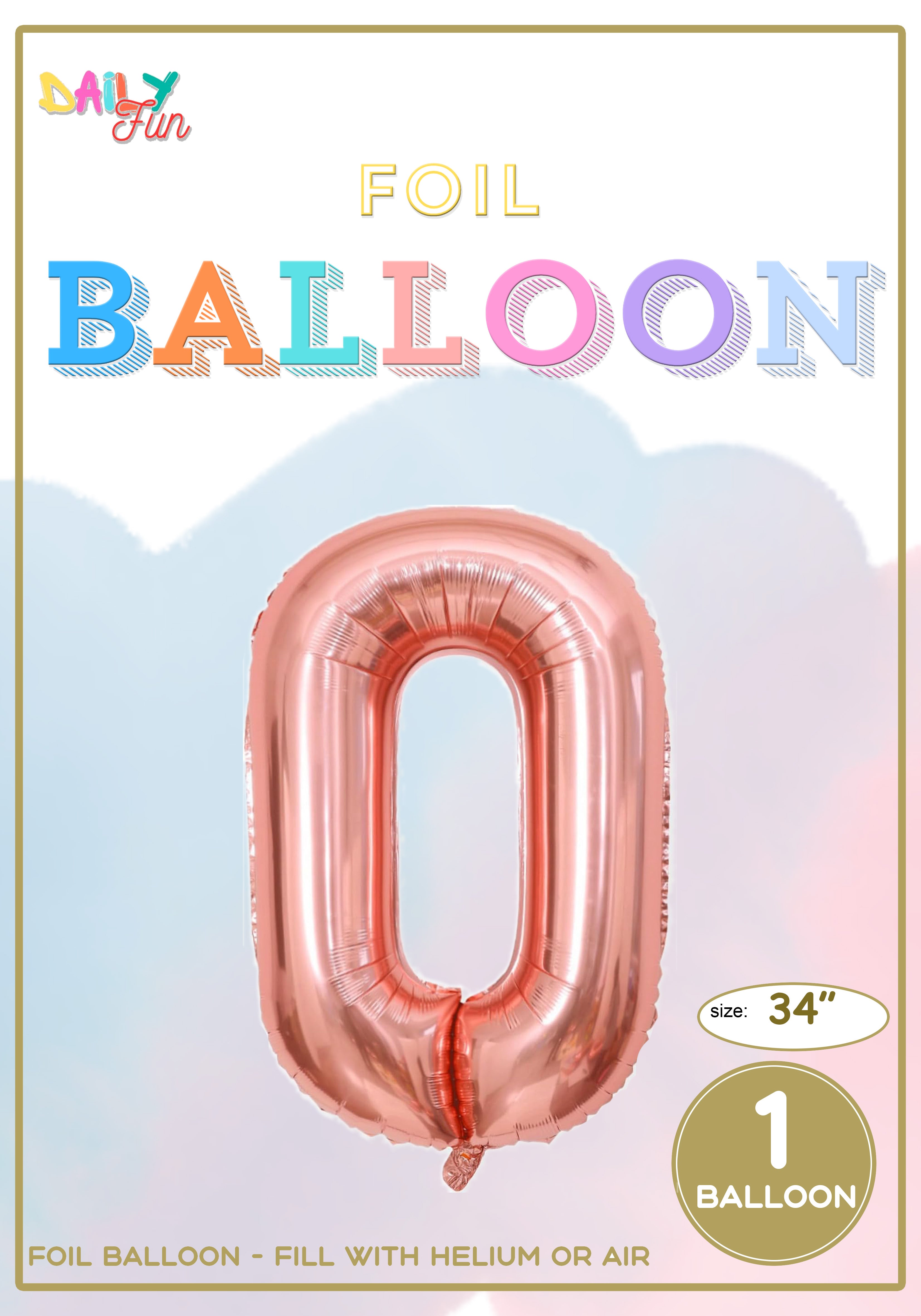 34 inch Foil Balloon-0 (With Helium)