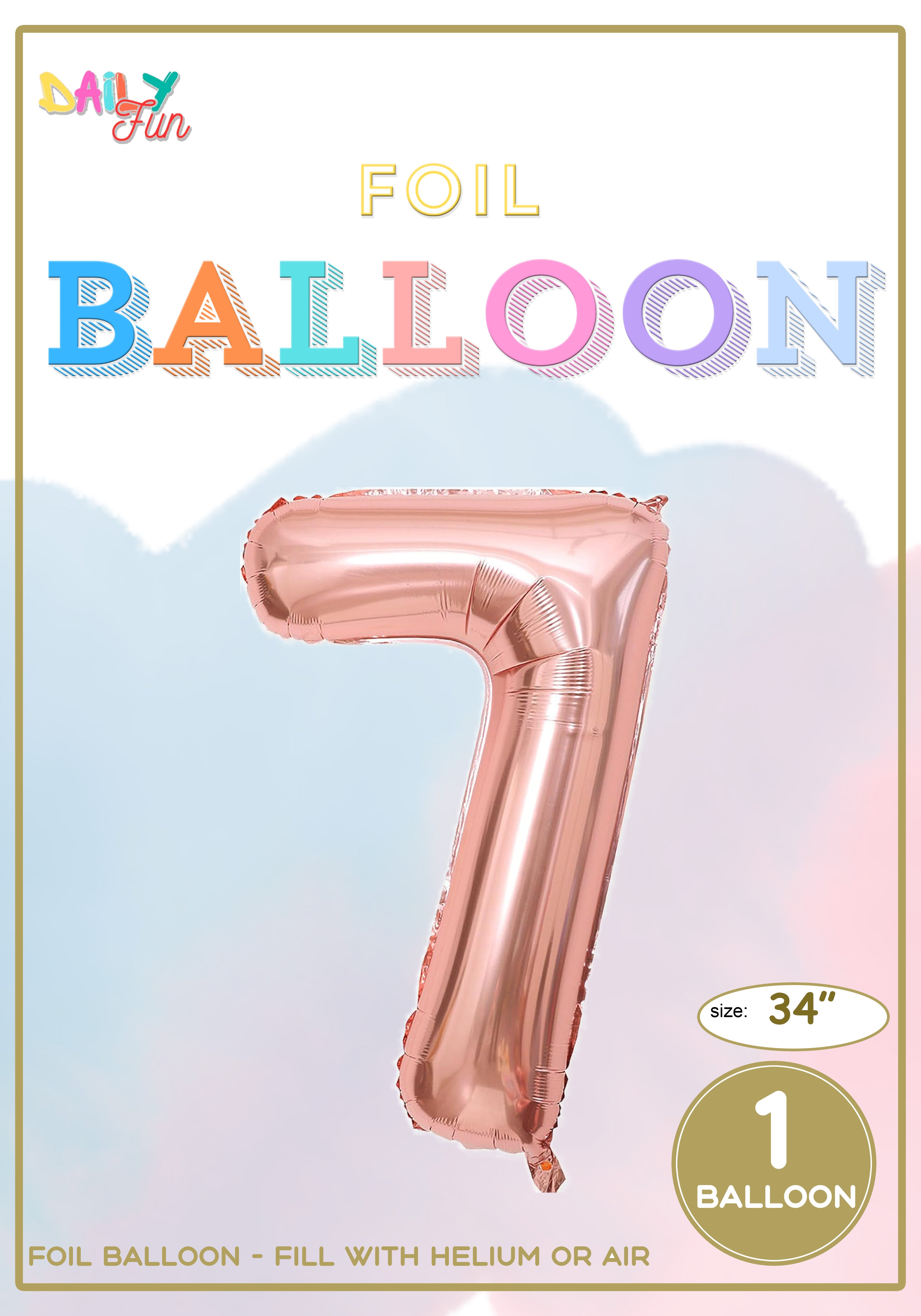 34 inch Foil Balloon-7(With Helium)