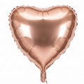 18" Rose Gold Heart