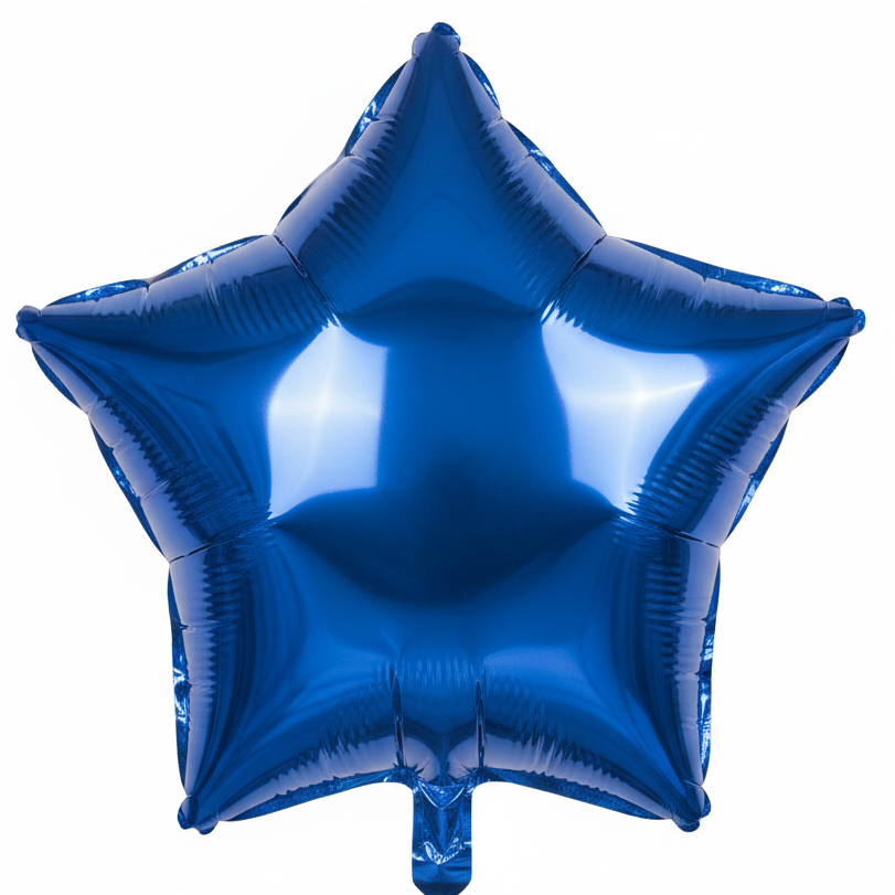 18" Royal Blue Star