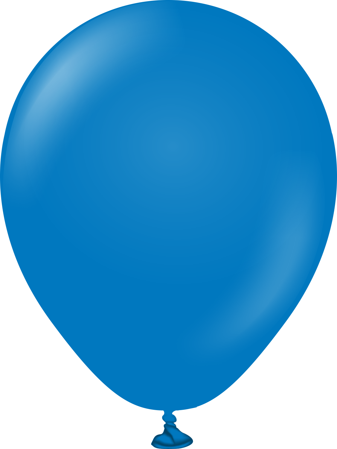 12 inch Latex Balloon-Royal Blue(With Helium)